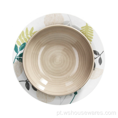 Utensílios domésticos 52pcs porcelana Dinnerware